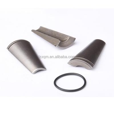 China Assumption 12.70mm 15.24mm Post Tension Cable Anchor Grip Prestressed Wedge for sale