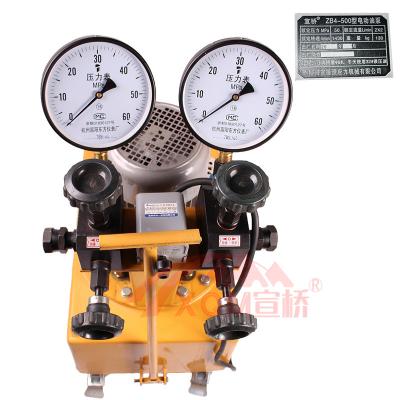 China Building Material Stores Prestressed Acting Hydraulic Electric Hydraulic Double Voltage Oil Pump Power Pack For Jack for sale