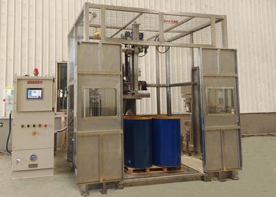 Chine Open Head Steel Drum/IBC  Coordinate Positioning Automatic Pallet  Filling Machine à vendre