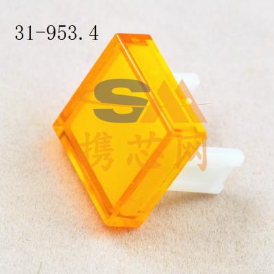 China 31-953.4 Swiss Lamp Self-Tuning Push Button Switch LED EAO Indicator Spot Flat Mount Shade 31-953.4 for sale