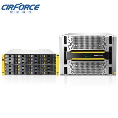 China 144* 2.5inch SFF SAS QR482A HPE 3PAR StoreServ 7200 2 Node Base Storage Server for sale