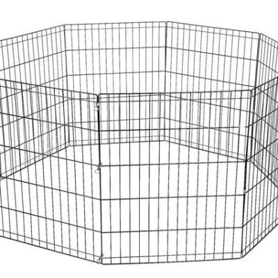 China Travel Customize Midwest Outdoor Portable Foldable Metal Large Dog Playpens Pet Puppy Exercise Game Pen for sale