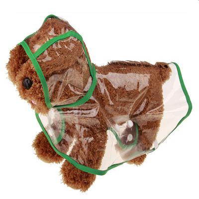 China Sustainable Dog Rain Coat Clothes Raincoat Dog Raincoat M Large Dog Raincoat Raincoat for sale