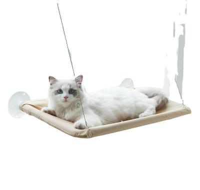 China Cooling Amazon Drop Shipping Cat Seat Window Mounted Cat Hammock Bed With Silicone Sucker for sale