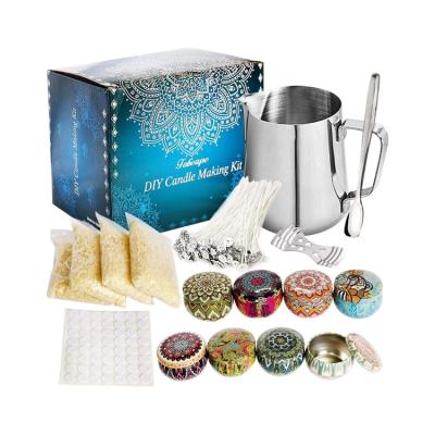 China Scented High Quality DIY Tool Scented Candle Making Kit Beginners Make Their Own Holiday Candles for sale