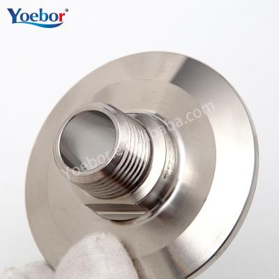 China SS304 Stainless Home Brew Supply Fitting NPT Male Tri Flange Sanitary Pipe Fitting Connector Ferrule Reduction for sale