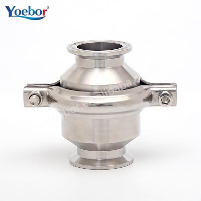 China Pipe Lines Connect Union Quality Guaranteed Fitting Stainless Steel Tri Clamp Mini Weld Sanitary Check Valve for sale