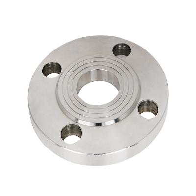 China Promotional Gas Round Pn16 Stainless Steel Flange Forged Threaded Flange for sale