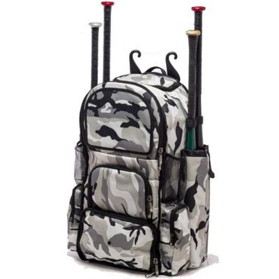 China Baseball Bat Bag Camouflage Baseball Bat Backpack Outdoor Sports Large Capacity Baseball Waterproof Bag for sale