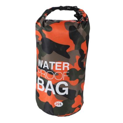 China Custom Waterproof Dry Bag Logo Camouflage Ocean Package Dry Bag PVC Tarpaulin Sling Bag for sale