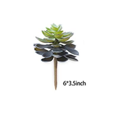 China Mini Real Touch Succulent Plants Home Decor Minimalist Artificial Plants Indoor Outdoor Unpotted for sale