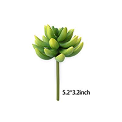 China Hot Sale Minimalist Office Mini Succulenst Plants House Decoration Artificial Unpotted for sale