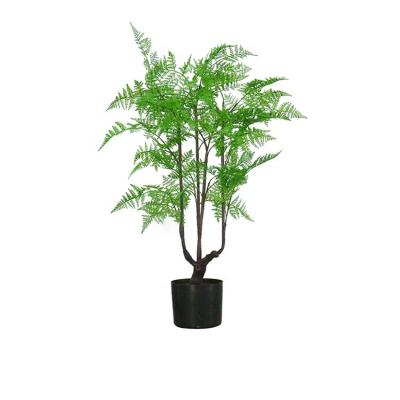 China Direct Minimalist Plant Ponytail Trees Fern Home Hall Meeting Room Artificial Decor 150/180/210/240 cm Faux Trees Christmas Wedding for sale