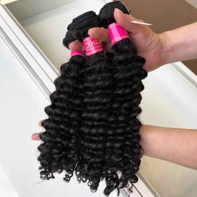 China Best Selling Brazilian Deep Curly Mink Virgin Hair, Double Drawn Curly Raw Virgin Remy Hair, Remy Hair Hair Extension for sale