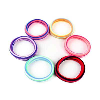 China Thick Seamless Elastic Band Hair Ties Ponytail Holders for sale