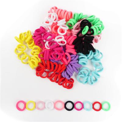 China Seamless Small Women's Nylon Hair Band Ponytail Holder in Multicolor for sale