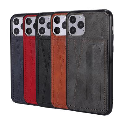 China Factory Custom Leather Soft Touch Wallet Cell Phone Wallet Leather Cover Premium Shockproof Card Holder For iPhone 13 14 ProMax for sale