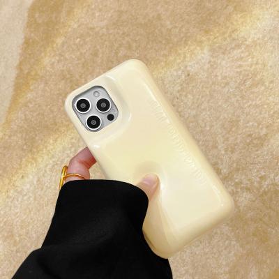 China Hot Selling Shockproof Back Internet Celebrity Style Chocolate Milk Tea Soap Phone Case Accessories Cover For iphone 11 12 13 pro max for sale