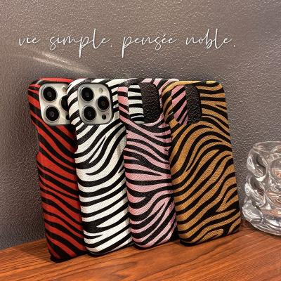 China Personalized Zebra Pattern Shockproof Premium Mobile Phone Case For Iphone 12Promax Protective Case For XR/Xsmax for sale