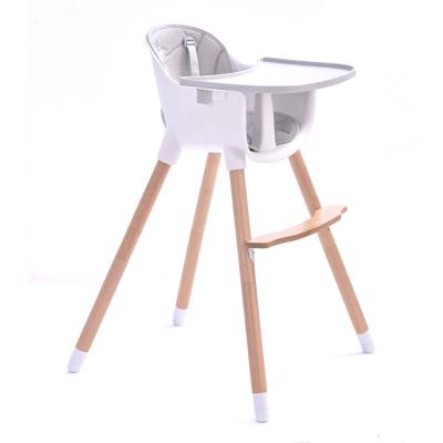 China Safety Confortable Baby Dining Chair Factory Directly Baby Chair Wooden Comfort Baby Umpire 3 In 1 Kids Chair for sale