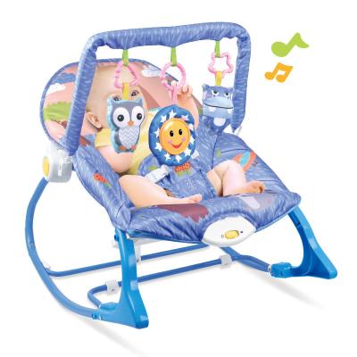 China New Safety Confortable Baby Rocker Chair Design Electric Musical Infant Bouncer Comfortable Baby Rocking Chair for sale