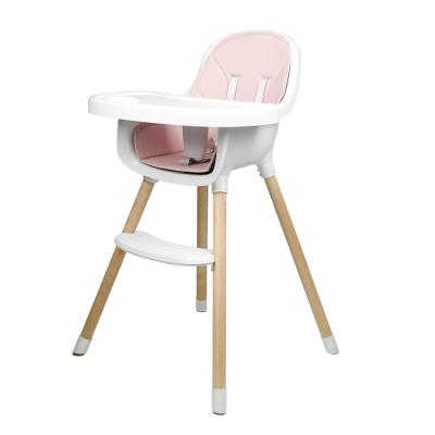 China Safety Comfortable Baby Dining Chair Beech Wood Luxury Baby Eating Food Umpire Chairs Baby Feeding Umpire Chair For Dining for sale