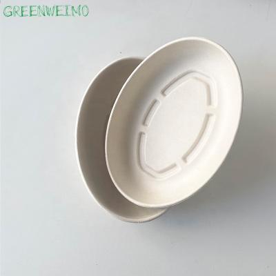 China Customization Disposable Biodegradable Bagasse Food Cereal Travel Disposable Bowls for sale