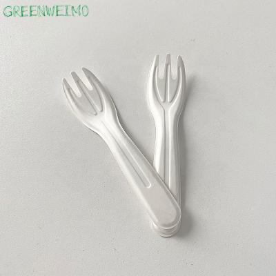 China Disposable Eco-friendly Bagasse Fork Knife Biodegradable Spoon Wood Cutlery Set Disposable Cake for sale