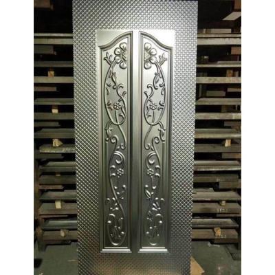 China Emboss Iron Steel Sheet For Shutter Door Sheet Metal Fabrication Stainless Custom Door Panel Steel for sale