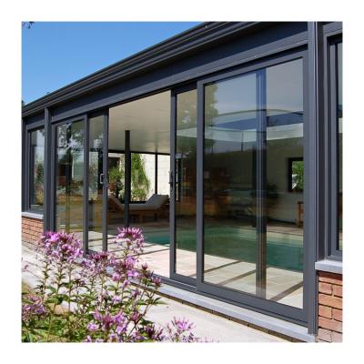 Κίνα ABYAT Huge Aluminum Frameless Sliding Glass Door Design French Doors Exterior Door προς πώληση