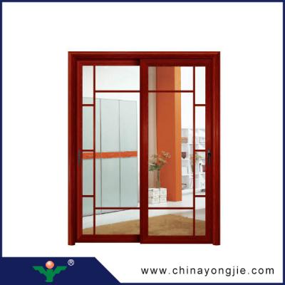 China ABYAT Aluminium Decoration Bathroom Doors Toilet Frost Glass Doors for sale