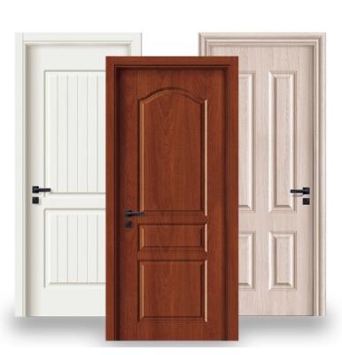 China ABYAT Building Material Pvc Veneer Wood Door House Hotel Interior Door zu verkaufen