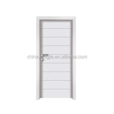 China Hot sale good quality MDF+Finger joint fir wood+PVC new design pvc door à venda