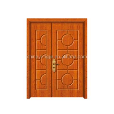 China New design popular Position Interior room door and bathroom pvc doors prices for sale