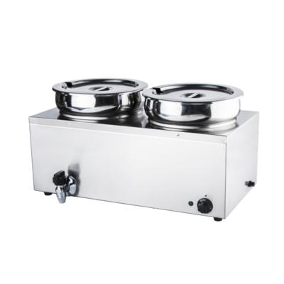 China High Efficiency Heavybao Countertop Stainless Steel Pot Heating Element Equipment Bain Maries Electric Food Warmer Hot Supply Part for sale