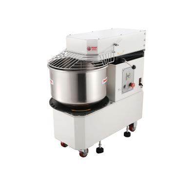 China Hotels Heavybao Bakery Equipment 304 Stainless Steel Bowl Dough Hook Mixing Flour Dough Spiral Mixer for sale