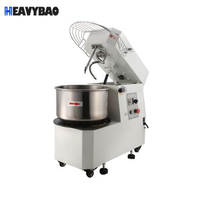 China Hotels Heavybao 304 Stainless Steel Bakery Equipment Spiral Flour Rack Dough Mixing Mixer for sale