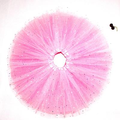 China Dance skirt pink tutu skirt for children 2-9 year old four seasons stage performance indoor dress and festival dress for sale