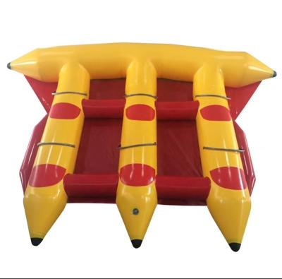 China HOT SALE Water Inflatable Tow Tube Inflatable Water Sports Inflatable Flying Fish Banana Boat Fly Fish Fly Fish Towable Water Sports for sale