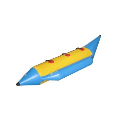 China Water sports customized PVC wholesale outdoor inflatable flyfish tube inflatable banana boat for water play for sale