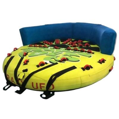 China 6 Person Water Sport Outdoor Games Water Sports Towable Tube Sofa Towable Inflatable Spinning Inflatable Crazy UFO Other Water Sport for sale