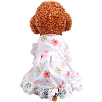 China Puppy Dog Shirts Viable Cool Breathable Dog Gear Soft Sweatshirt For Small Pet Dogs Cats Dress Suspender Skirts for sale