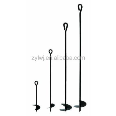 China Steel Buildings Wind Resistant Steel Stakes Black Anchor Bolt for sale