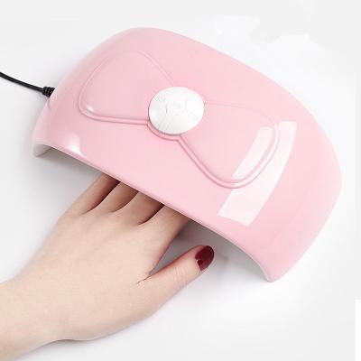 China USB Nail Lamp 36W Pink LED Nail Dryer Quick Dry UV Lamp For Curing Nail Polish Automatic Nail Gel 18 LED Sensor Manicure Machine USB Art Tools for sale