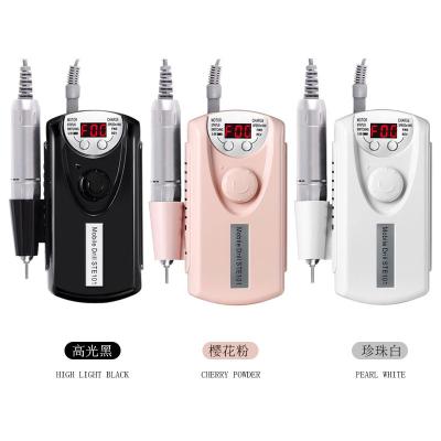 China Easy Apply Manicure Machine 30000RPM Set Professional Nail Drill Electric Nail File with Polish Manicure Tool Head Portable Nail Polisher for sale