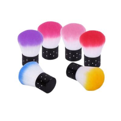 China Soft Nail Art Brush 1pc Nail Brush Tools Manicure Pedicure Soft Remove Line Low Angle Dust Remover Nail Art Pen Dotting Drawing Painting Hook for sale