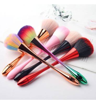 China Soft Nail Art Brush Nail Art Brushes Set for Cleaning Dust and Brush Kit Acrylic Nail Art Dust Makeup Brush Cleaner Manicure Tools for sale