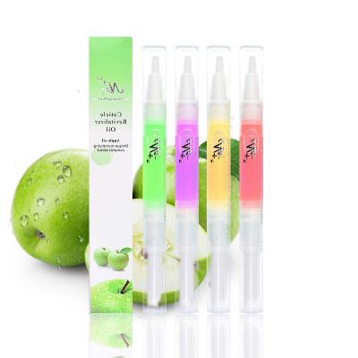 China Easy Apply 5ml Nail Nutrition Oil Pen Fruit Flavor Hydrating Art Polish Cuticle Revitalizer Oil Prevent Craving Cure Treatment for sale