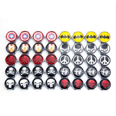 China 4PCS Fashion/Trendy Chrome Color Aluminum Car Plate Logo Screws Custom LOGO License Plate Screws for sale