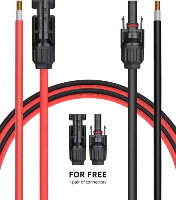 China 10AWG Solar Panel Cable Connector Kit, Single Compatible with Solar Connector and AD Port Adapter, Solar Connectors FO Extension Cable for sale